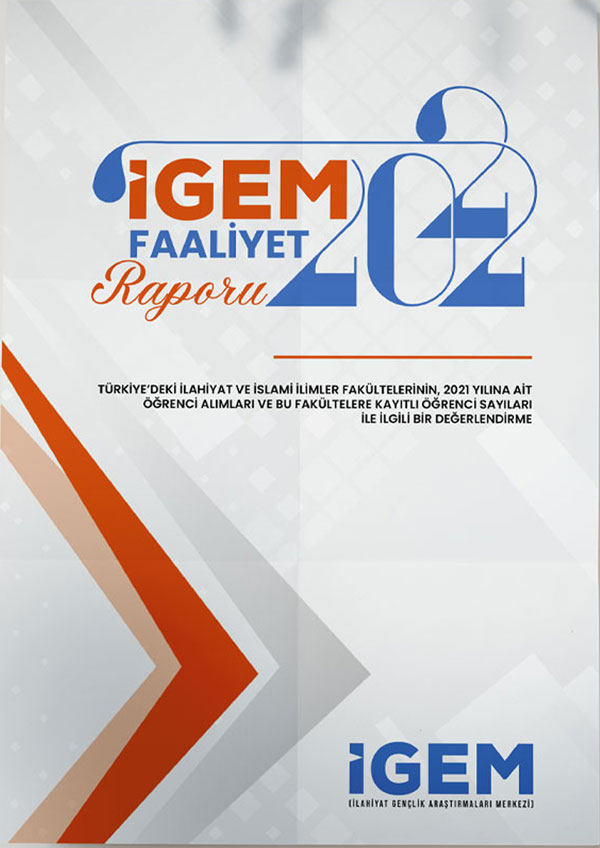İGEM Faaliyet Raporu kapak görseli